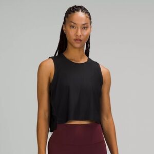 Lululemon Mesh Back Cropped Train Tank